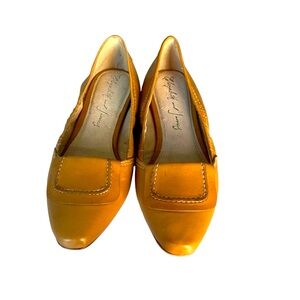 NWOT ELIZABETH AND JAMES Kimi Leather Flats 9B